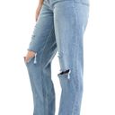 Tinseltown Straight Leg Destructed Jeans Size 9 Photo 1