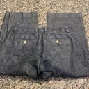 Gap Women's  Stretch Dark Blue Denim Cropped Jeans Size 12 EUC #0906 Photo 10