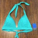 Patagonia  Boucau Halter Swim Top XS aqua blue Green Tie neck NWT Photo 0