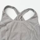 Krass&co [True & ] Gray Cross Back Scoop Neck Wireless Bralette Workout Size XL Photo 4