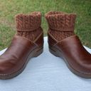 Dansko  Chloe Pull Up Clog Bootie Casual Brown Size 38 Photo 4