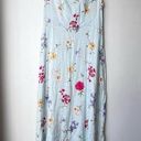 Krass&co Um &  Light Blue Floral Print Maxi Sundress 9/10 Photo 0