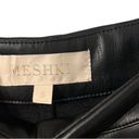 Meshki ✨  Alice Faux Suede Side Leather High Waisted Pants Trousers Photo 6