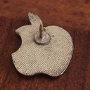 Vintage 80s Apple Computers enamel tie tack collectible pin Photo 4