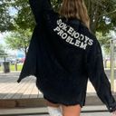 Morgan Wallen Jacket Black Size M Photo 0