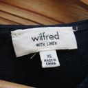 Wilfred Aritzia  Blue Indigo Trompette Linen Dress Photo 6