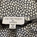 The Moon Michii Sanyo Cropped Turtleneck Sweater 6 Gray Black 100% Pure Wool Japan Photo 6