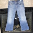 7 For All Mankind  cropped jeans size 28 womens blue denim jeans Photo 0