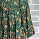 Torrid  Green V Neck MIDI Boho Floral Dress Size 2X Photo 1