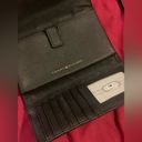 Tommy Hilfiger  Black Tonal Th Serif Signature Convertible Crossbody Wallet Photo 1