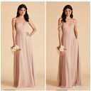 Birdy Grey Size XL Devin Chiffon Convertible Gown Taupe Prom Bridesmaid NEW FLAW Photo 1