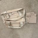 BEIS The Sport Duffle in Beige. Converts to Backpack! Photo 4