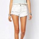 Dolls Kill NEW Somedays Lovin' Moku Denim Crop Top Distressed Photo 5