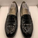 J.Crew  made in Italy Academy Penny Loafers in Black Leather Size US 11 E10 Photo 2