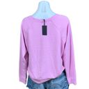 Nordstrom Pink Oversized Sweatshirt MEDIUM Soft Cozy Boyfriend  Softgirl NEW Photo 2