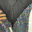 Dress the Population  sequin mini dress bodycon hoco homecoming party XS FLAWED Photo 7