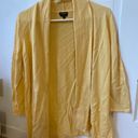 Talbots  yellow sweater cardigan Photo 0