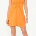 Cinq à Sept NEW  Sleeveless McKenna Dress Clementine Orange Photo 0