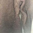 Carole Little  Sweater Brown V Neck Wool Blend Sweater Sz L GUC Photo 8