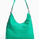 Aimee Kestenberg NWT  Good Times Expandable Hobo - Earth Green Bubble Lamb Photo 3