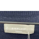 Everlane  Cashmere Sweater V Neck Dark Navy Blue NEW Mens Size Small Photo 4