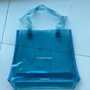 New! Clear Tote bag Blue Photo 1