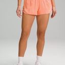 Lululemon  Hotty Hot High Rise Gym Shorts Sunny Coral 12 NWT Photo 4