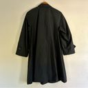 London Fog Vintage  Maincoats by Reeves Black Trench Coat 10 Petite Photo 1