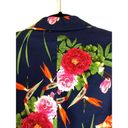 Modcloth  Birds of Paradise Floral Blazer, Navy, S Photo 7