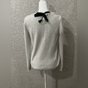 a.n.a  Sparkly Sweater Sequin Bow Tie in Back Photo 2