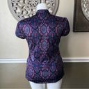 Style & Co  purple paisley button blouse,18W Photo 1