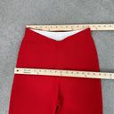 Tuckernuck  Compression Knit Ashford Pants Red Small Crop Pull On Photo 10