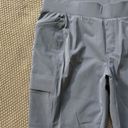 Eddie Bauer  Women's Gray Active Hiking Stretch Pullon Cargo Pants Sz 12 P NWT Photo 2