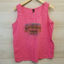 Anvil {XL} Sturgis 80th Annual Legendary Rally & Races Tank Top Pink Photo 0