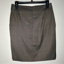 Trina Turk  brown front slit pencil skirt women’s size small 4 Photo 3