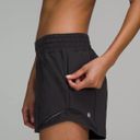 Lululemon - Hotty Hot High-Rise Lined Short 4" size 6.   Black. Photo 1