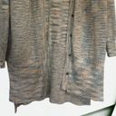 Lush Clothing Lush Cardigan Sweater Open Front Pockets Slits Size S/M Soft Colors Photo 2