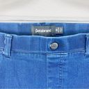 Betabrand  skinny leg yoga denim pull-on jeans dark blue pockets medium m petite Photo 1