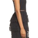 Heartloom  Black Victoria Ruffle Lace Halter Mini Dress Women's Size Small NWT Photo 9