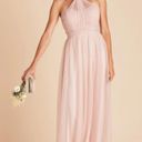 Birdy Grey NWT  Christina Convertible Vintage Blush Pink Tulle Maxi Dress Photo 3