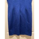 Tracy Reese Plenty Dresses by  Jilian Scuba Lazer-Cut Dress Sz 14 Cobalt Blue NWT Photo 11