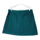 Lady Hagen  WRAP GOLF TENNIS PREP SKORT 17" WOMEN SIZE 16 HERRINGBONE TURQUOISE Photo 11