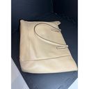 Coach  NorthSouth City Leather Tote # 23821 Beige Tan Womens Photo 3