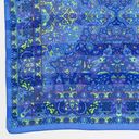 Vintage 60s Floral Silk Square Scarf Wraps Photo 3