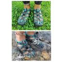 Keen shoes size 6 water sandals Whisper camping hiking blue grey rainbow Photo 1