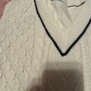 Sweater Vest Tan Size M Photo 2