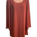 Love Riche Orange Dress Size Medium Long Sleeve Photo 0