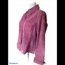 Coldwater Creek  Lavender Suede Jacket Photo 4