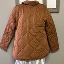 Isaac Mizrahi  Live! Reversible Quilted Barn Cognac Jacket- Small Photo 8