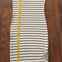 BB Dakota What's The Rouche Dress Size S, sleeveless, Striped White/black Photo 7